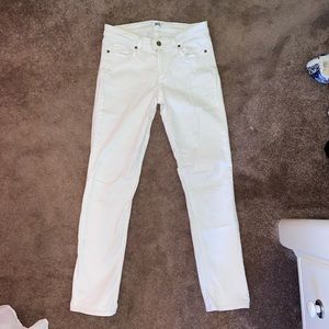 PAIGE White High Waisted Jegging